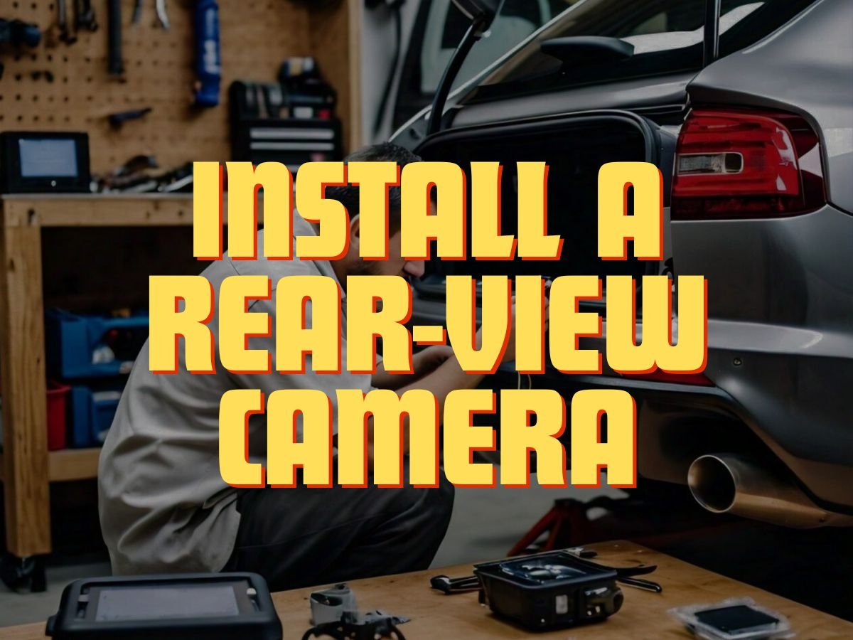 Install a Rear view Camera