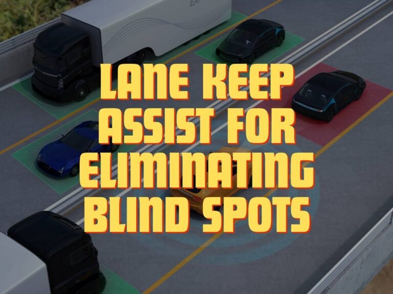 Lane Keep Assist for Eliminating Blind Spots