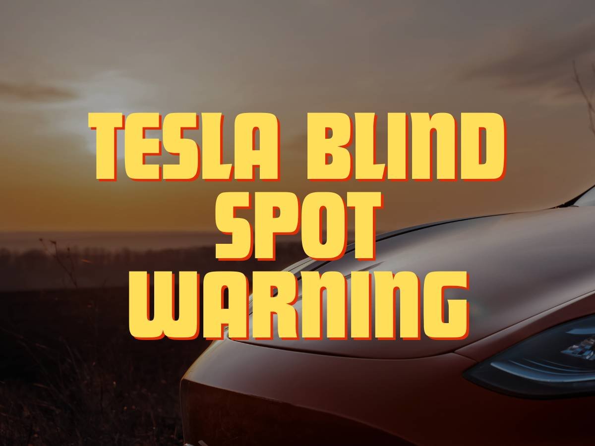 Tesla Blind Spot Warning