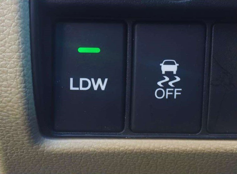 LDW Button in Honda