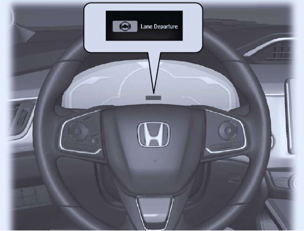 Lane Departure Sign Honda